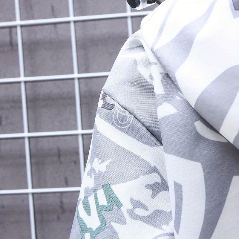 Graphite Wind Breaker Hoodie H-ONE - Image 18