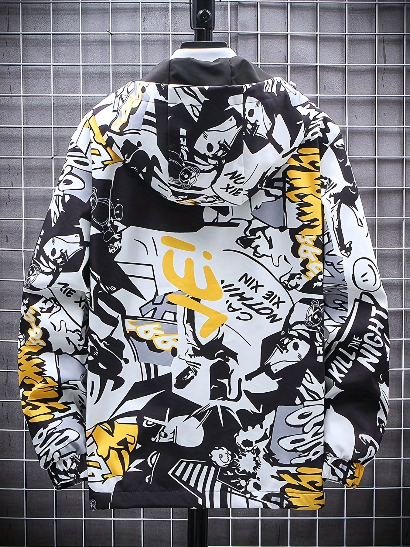 Graphite Wind Breaker Hoodie H-ONE - Image 2