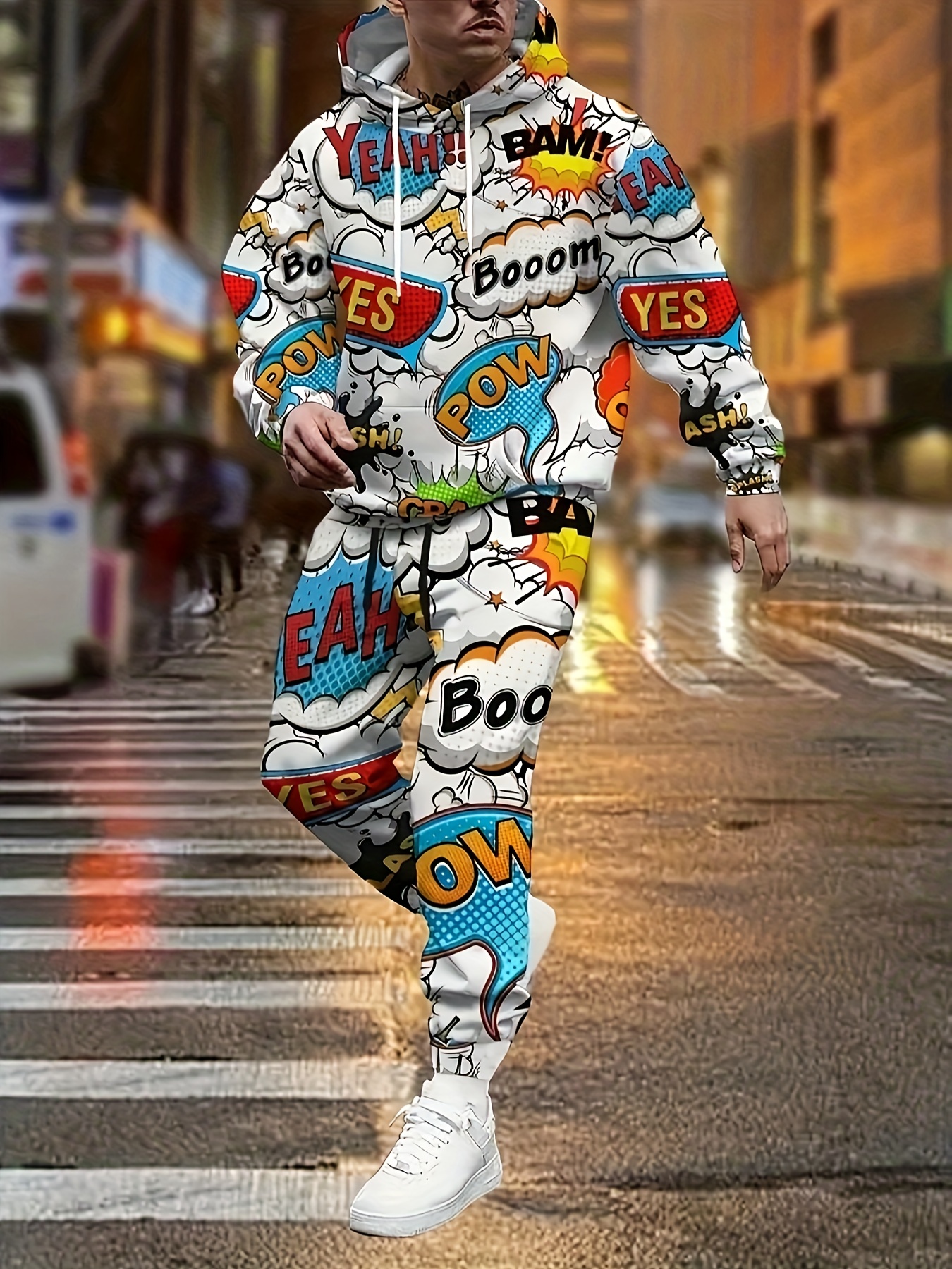 YES POW Up/Down Hoodie Set NovuRichie